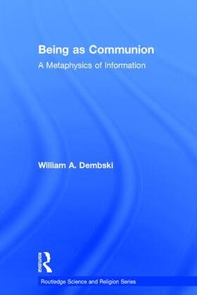 Dembski |  Being as Communion | Buch |  Sack Fachmedien