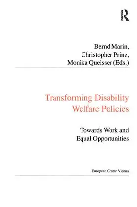 Prinz / Marin |  Transforming Disability Welfare Policies | Buch |  Sack Fachmedien