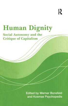 Bonefeld / Psychopedis |  Human Dignity | Buch |  Sack Fachmedien