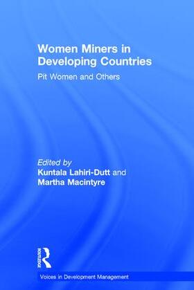 Macintyre / Lahiri-Dutt |  Women Miners in Developing Countries | Buch |  Sack Fachmedien