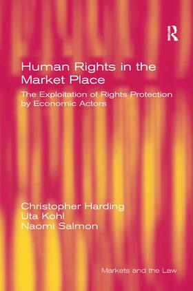 Harding / Kohl |  Human Rights in the Market Place | Buch |  Sack Fachmedien
