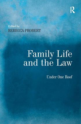 Probert |  Family Life and the Law | Buch |  Sack Fachmedien