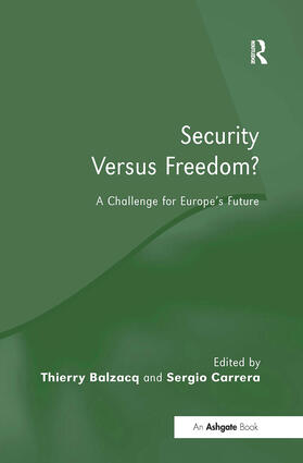 Balzacq / Carrera |  Security Versus Freedom? | Buch |  Sack Fachmedien