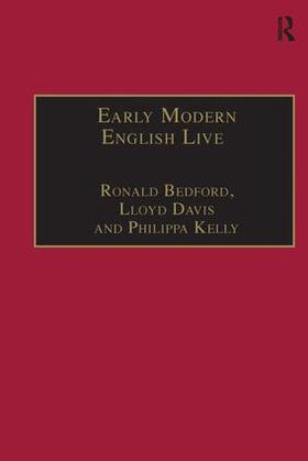 Bedford / Davis / Kelly |  Early Modern English Lives | Buch |  Sack Fachmedien