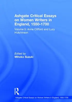 Suzuki |  Ashgate Critical Essays on Women Writers in England, 1550-1700 | Buch |  Sack Fachmedien