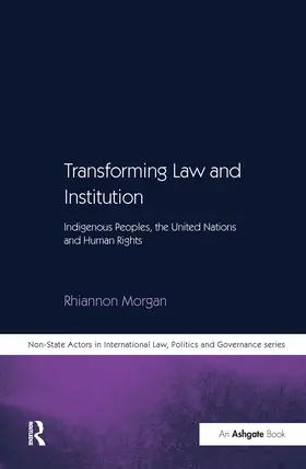 Morgan |  Transforming Law and Institution | Buch |  Sack Fachmedien