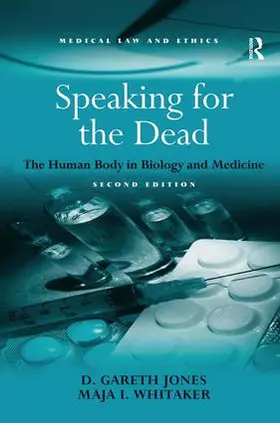 Jones / Whitaker |  Speaking for the Dead | Buch |  Sack Fachmedien