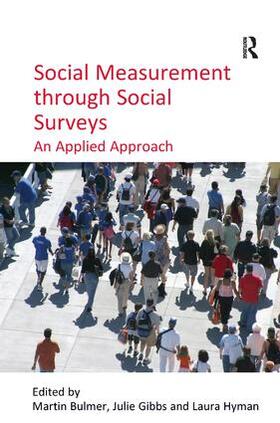 Gibbs / Bulmer |  Social Measurement through Social Surveys | Buch |  Sack Fachmedien