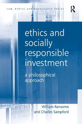 Ransome / Sampford |  Ethics and Socially Responsible Investment | Buch |  Sack Fachmedien