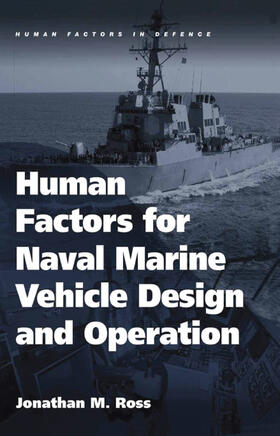 Ross |  Human Factors for Naval Marine Vehicle Design and Operation | Buch |  Sack Fachmedien