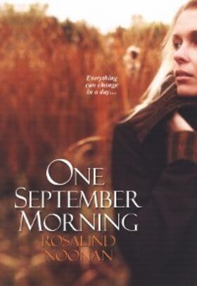 Noonan |  One September Morning | eBook | Sack Fachmedien