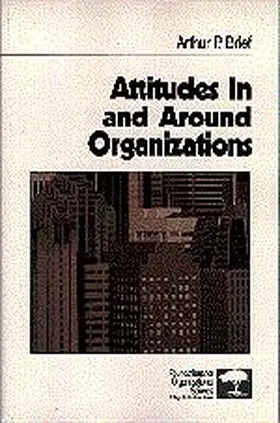 Brief |  Attitudes in and Around Organizations | Buch |  Sack Fachmedien