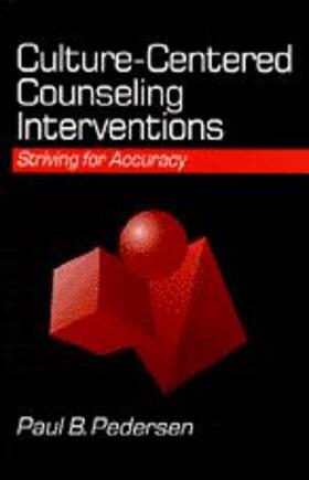 Pedersen |  Culture-Centered Counseling Interventions | Buch |  Sack Fachmedien