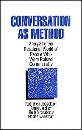 Josselson / Lieblich / Sharabany |  Conversation As Method | Buch |  Sack Fachmedien