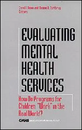 Nixon / Northrup |  Evaluating Mental Health Services | Buch |  Sack Fachmedien