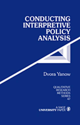 Yanow |  Conducting Interpretive Policy Analysis | Buch |  Sack Fachmedien