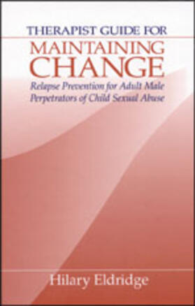 Eldridge |  Therapist Guide for Maintaining Change | Buch |  Sack Fachmedien