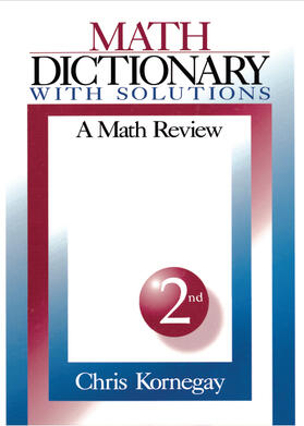 Kornegay |  Math Dictionary with Solutions | Buch |  Sack Fachmedien