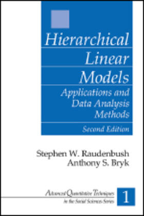 Raudenbush / Bryk |  Hierarchical Linear Models | Buch |  Sack Fachmedien