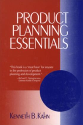 Kahn |  Product Planning Essentials | Buch |  Sack Fachmedien