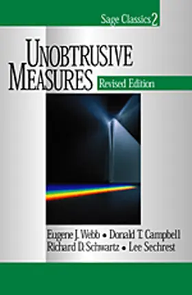 Webb / Campbell / Swartz |  Unobtrusive Measures | Buch |  Sack Fachmedien