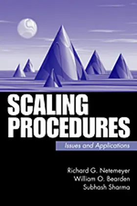 Netemeyer / Bearden / Sharma |  Scaling Procedures | Buch |  Sack Fachmedien