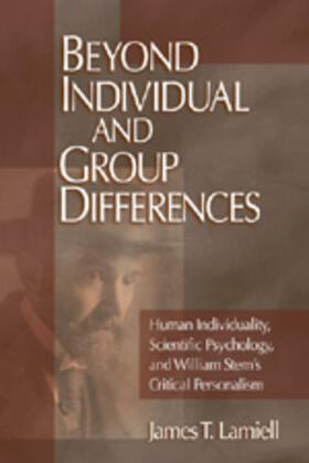 Lamiell |  Beyond Individual and Group Differences | Buch |  Sack Fachmedien