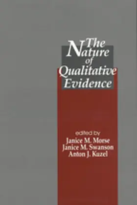 Morse / Swanson / Kuzel |  The Nature of Qualitative Evidence | Buch |  Sack Fachmedien