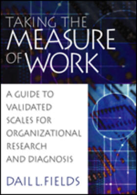 Fields |  Taking the Measure of Work | Buch |  Sack Fachmedien