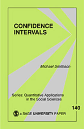 Smithson |  Confidence Intervals | Buch |  Sack Fachmedien