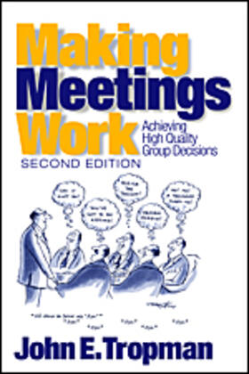 Tropman |  Making Meetings Work | Buch |  Sack Fachmedien