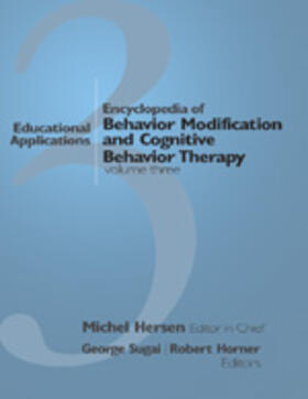 Hersen |  Encyclopedia of Behavior Modification and Cognitive Behavior Therapy | Buch |  Sack Fachmedien