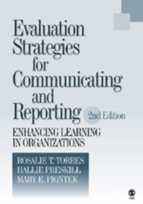 Piontek / Torres / Preskill |  Evaluation Strategies for Communicating and Reporting | Buch |  Sack Fachmedien