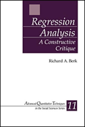 Berk |  Regression Analysis | Buch |  Sack Fachmedien