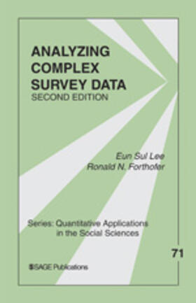 Lee / Forthofer |  Analyzing Complex Survey Data | Buch |  Sack Fachmedien