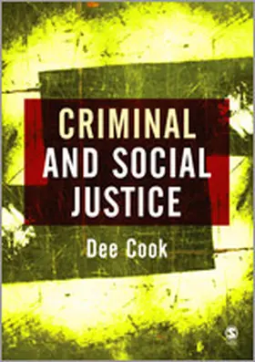 Cook |  Criminal and Social Justice | Buch |  Sack Fachmedien