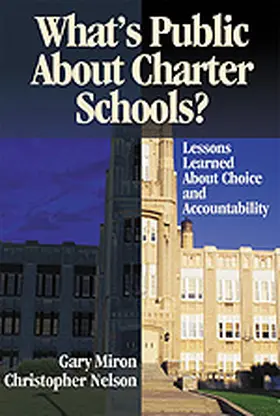 Miron / Nelson |  What's Public About Charter Schools? | Buch |  Sack Fachmedien