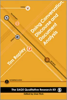 Rapley |  Doing Conversation, Discourse and Document Analysis | Buch |  Sack Fachmedien