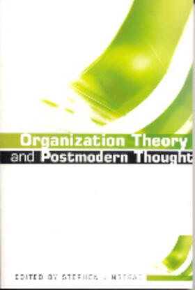 Linstead |  Organization Theory and Postmodern Thought | Buch |  Sack Fachmedien