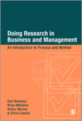 Remenyi / Swartz / Williams |  Doing Research in Business and Management | Buch |  Sack Fachmedien