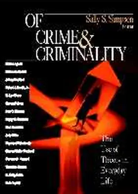 Agnew / Simpson |  Of Crime and Criminality | Buch |  Sack Fachmedien