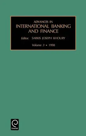 Khoury |  Advances in International Banking and Finance | Buch |  Sack Fachmedien