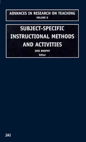 Brophy |  Subject-specific instructional methods and activities | Buch |  Sack Fachmedien