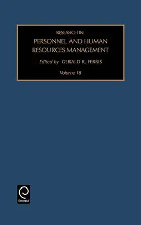 Ferris |  Research in Personnel and Human Resources Management | Buch |  Sack Fachmedien