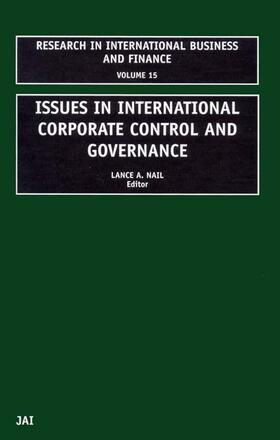 Nail |  Issues in International Corporate Control and Governance | Buch |  Sack Fachmedien