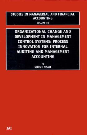 Sisaye / Epstein |  Organizational Change and Development in Management Control Systems | Buch |  Sack Fachmedien