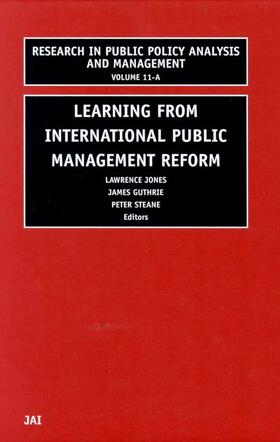 Guthrie / Jones / Steane |  Learning from International Public Management Reform | Buch |  Sack Fachmedien