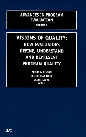 Benson / Hinn / Lloyd |  Visions of Quality | Buch |  Sack Fachmedien