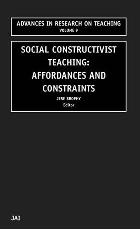 Brophy |  Social Constructivist Teaching | Buch |  Sack Fachmedien