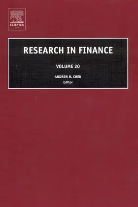 Chen |  Research in Finance | Buch |  Sack Fachmedien